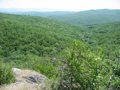 View from Kichkhi-Burnu